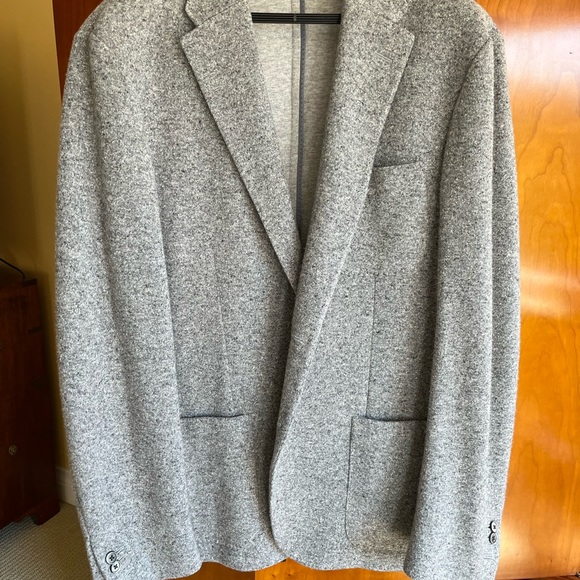 CORNELIANI  unstructured cotton,wool, silk blazer Italian 54, US44-45 Reg NWT - Picture 7 of 13